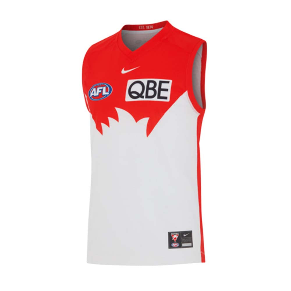 Sydney Swans AFL Stadium SL Guernsey Home Youth