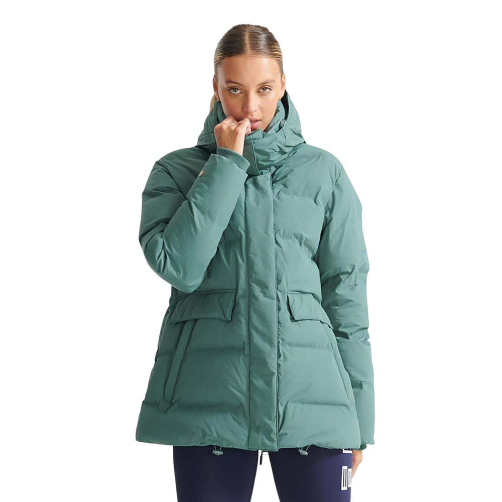 Superdry Train Boxy Puffer Jacket Womens