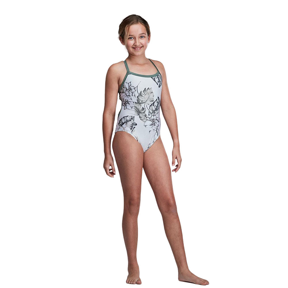 Ohana Pikake Print Training One Piece Youth