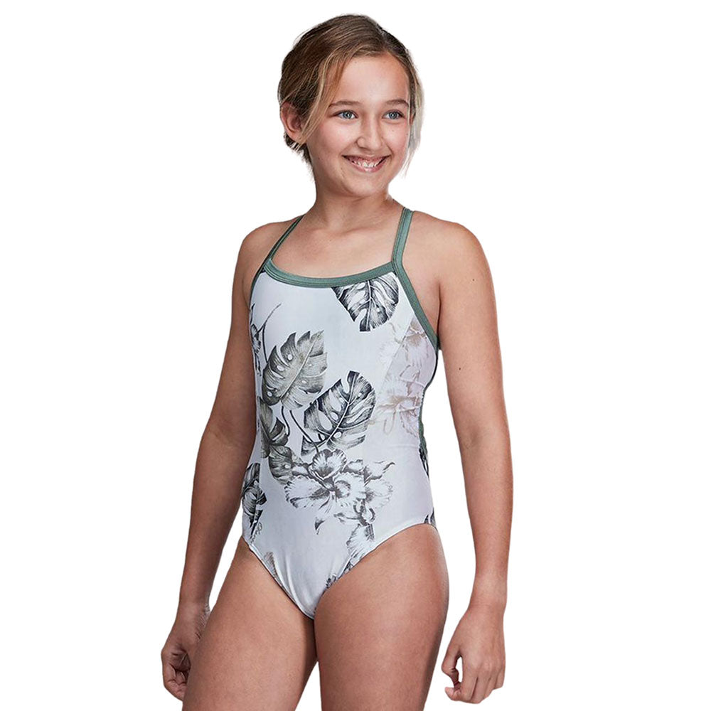 Ohana Pikake Print Training One Piece Youth