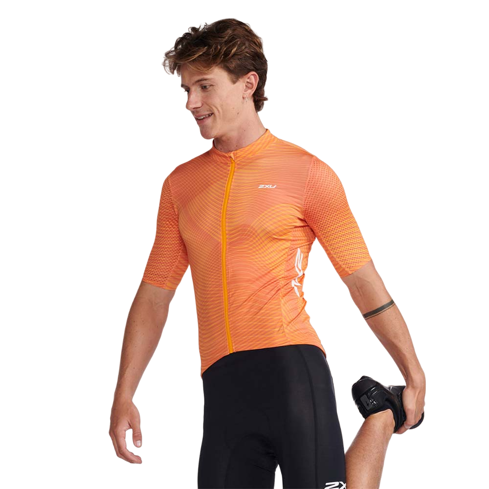 2XU Aero Cycle Short Sleeve Jersey Mens