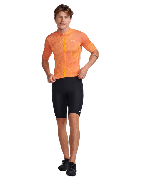 2XU Aero Cycle Short Sleeve Jersey Mens