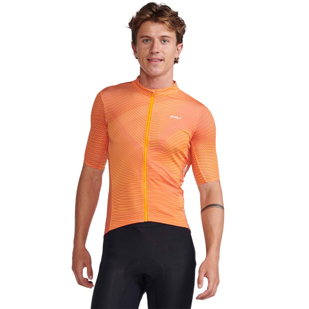 2XU Aero Cycle Short Sleeve Jersey Mens