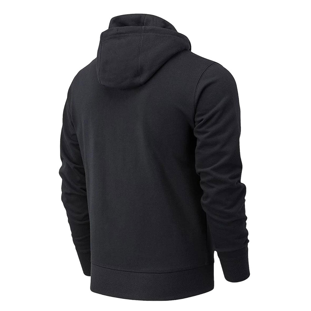 New Balance ESS Stacked Full Zip Hoodie Mens