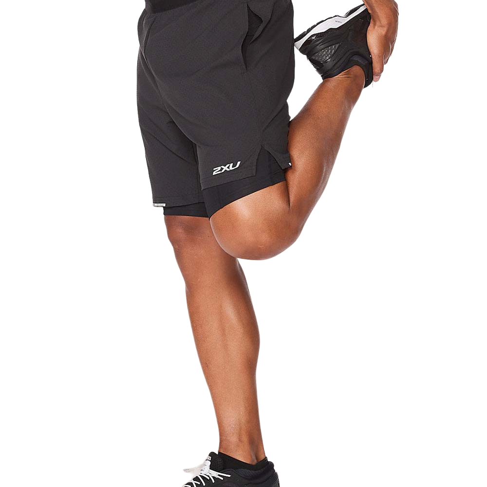 2XU Aero 2-in-1 7" Shorts Mens