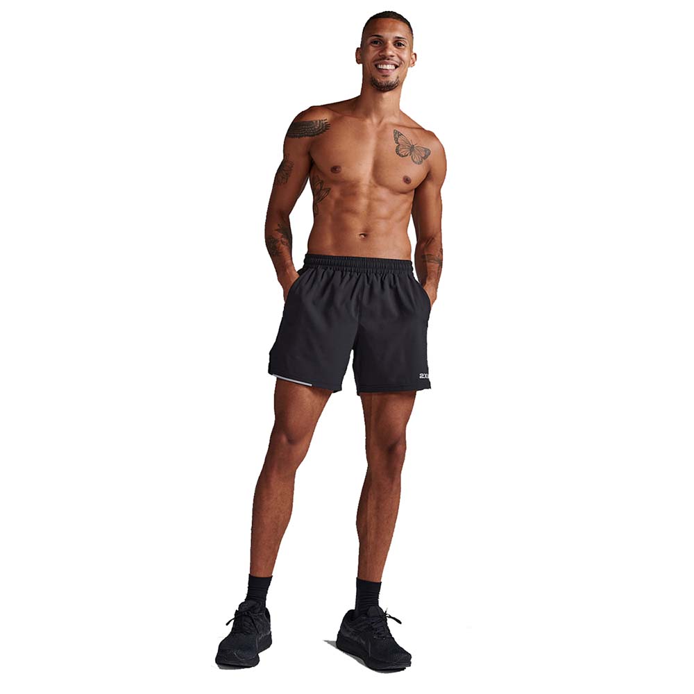 2XU Aero 5 Inch Shorts Mens