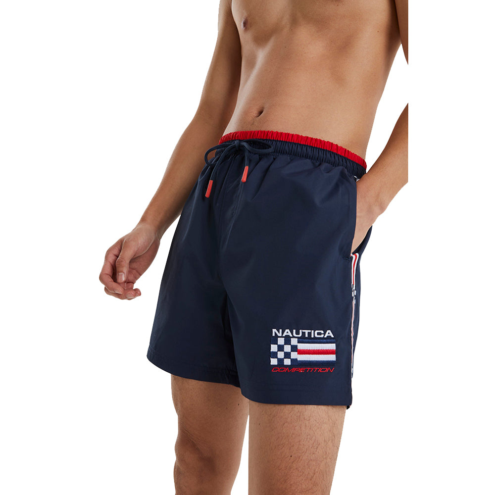 Nautica Medart 5 Inch Swim Short Mens