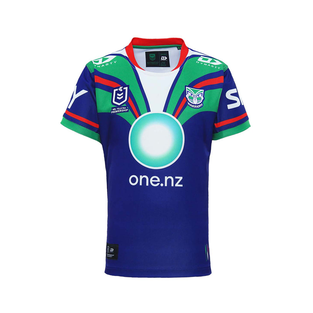 NZ Warriors Replica Home Jersey 2024 Junior