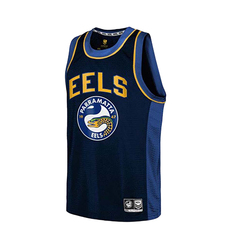 Outerstuff NRL Eels Mesh Singlet Mens