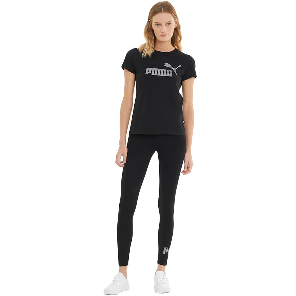 Puma Essentials+ Metallic Leggings Womens