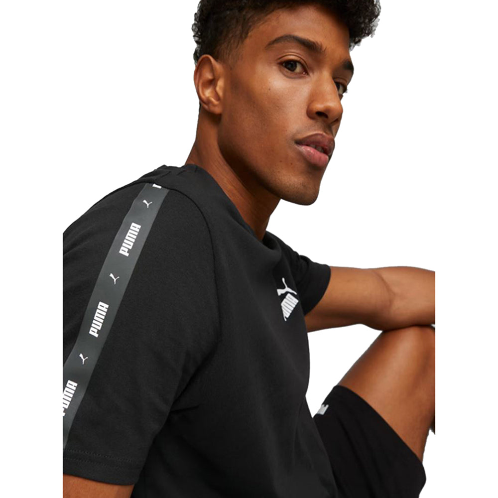 Puma Essentials+ Tape Tee Mens