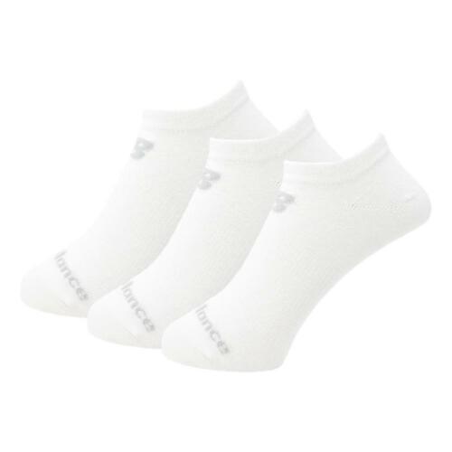 New Balance Mens No Show Trainer Socks 3-Pack Cotton