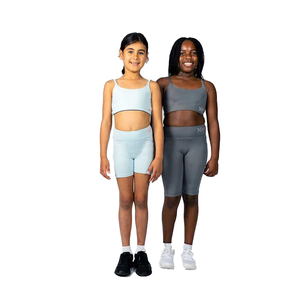 Soar Active Everyday Reversible Crop Girls