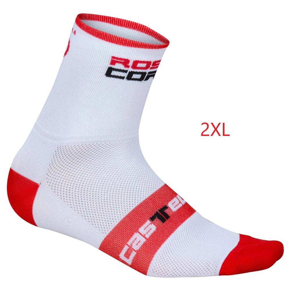 Castelli Rosso Corsa 9 Sock Mens