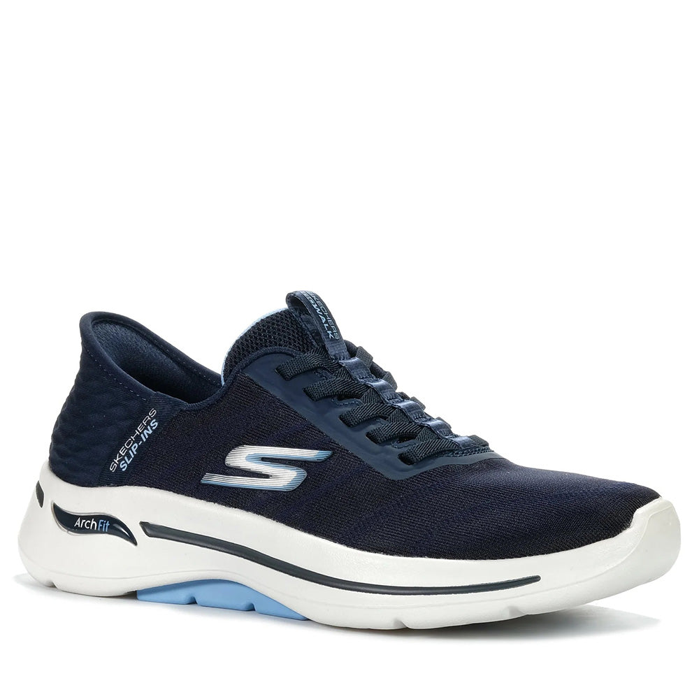 Skechers Go Walk Arch Fit Wavy Sky Womens