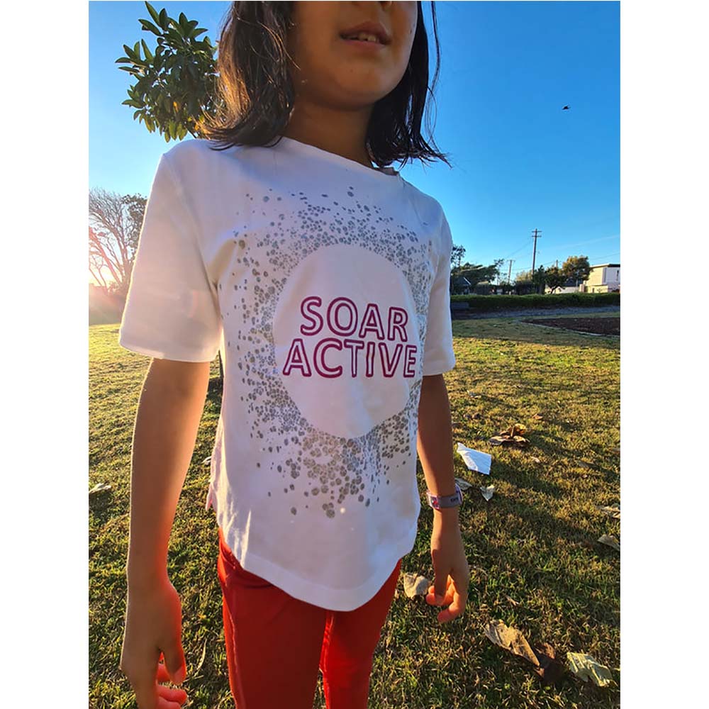 Soar Active Glitterbomb Tee Girls