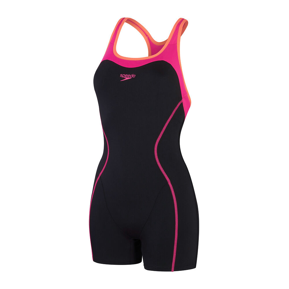 Speedo Panel Legsuit Womens