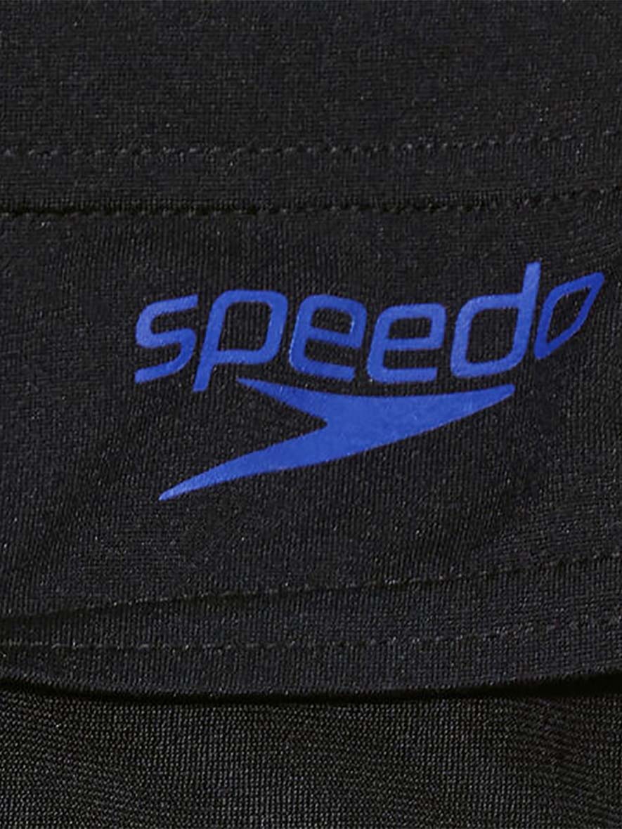 Speedo Tech Panel 7cm Brief Mens Black Blue Sprtz