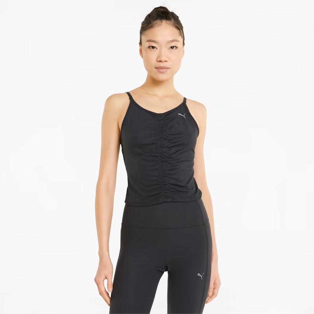 Puma Studio Foundation Ruched Training Tank Womens