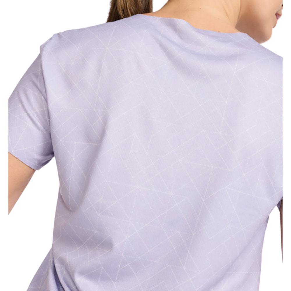 2XU Light Speed Tee Lavender White Reflective Womens