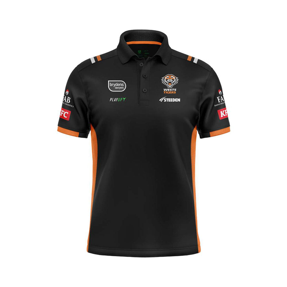 Wests Tigers Players Replica Media Polo Mens 2023